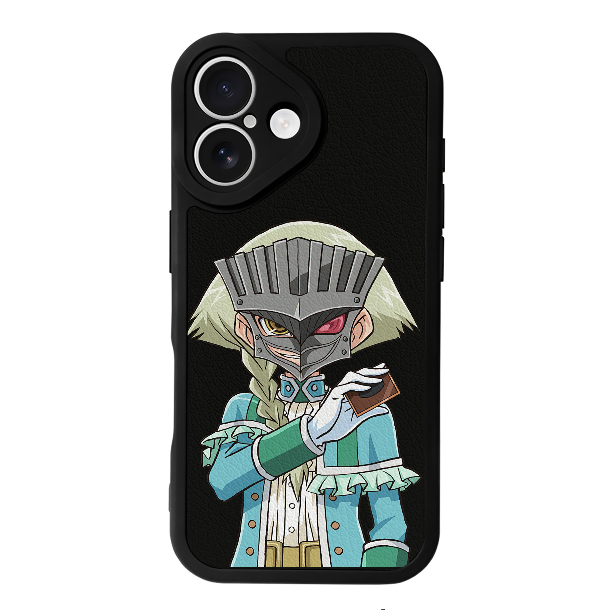 遊☆戯☆王 Yu-Gi-Oh! 【iPhone 16シリーズ対応】シリコンスマホケース（レザー調） 材質：シリコン
